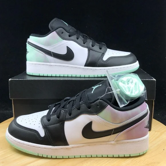 Nike Air Jordan Low Easter Pastel Tie-Dye GS Sizes DQ2514-100 NEW